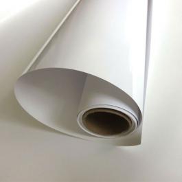 High Gloss white pvc decorative film